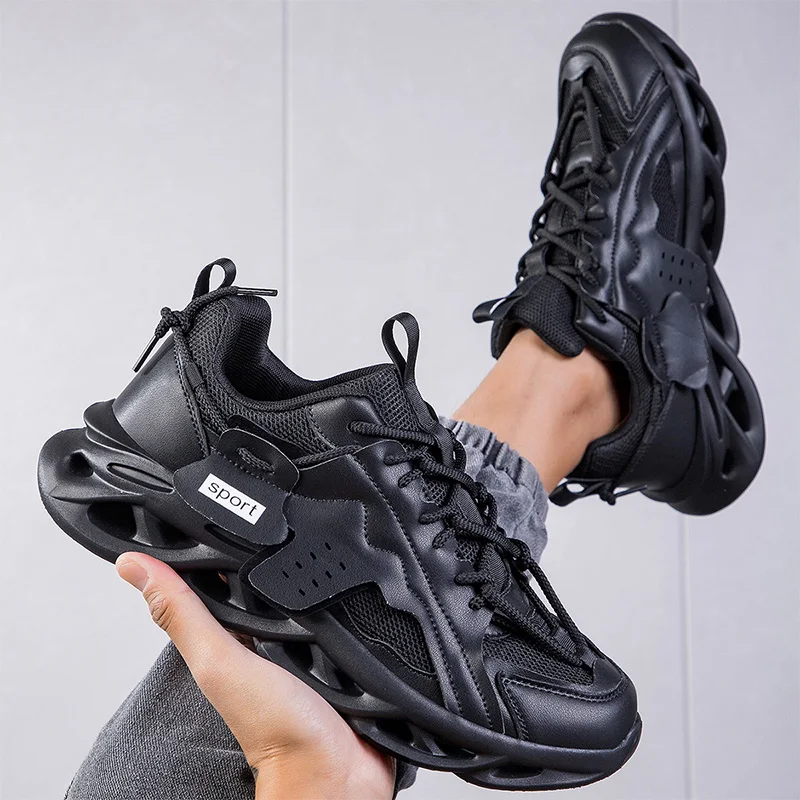 Fashion Men Sneakers Sport Casual Lace-up Man Shoes Lightweight Vulcanize Shoes Walking Male
Fashion Men Sneakers Sport Casual Lace-up Man Shoes Lightweight Vulcanize Shoes Walking Male