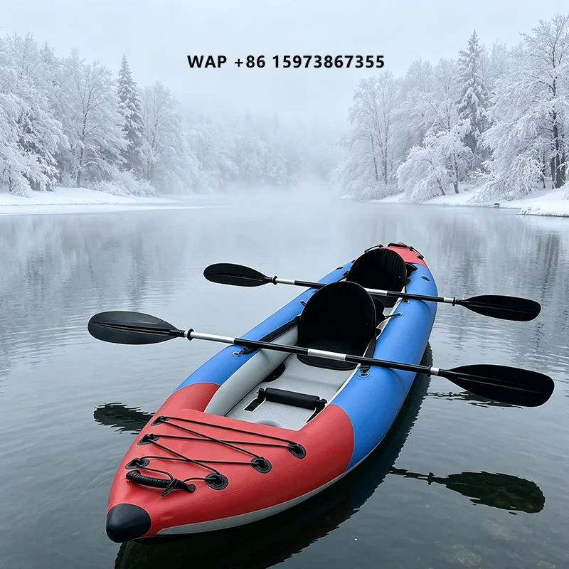 2-Person Inflatable Kayak Durable PVC Foldable Canoe for Lake & River Drifting Adventures
2-Person Inflatable Kayak Durable PVC Foldable Canoe for Lake & River Drifting Adventures