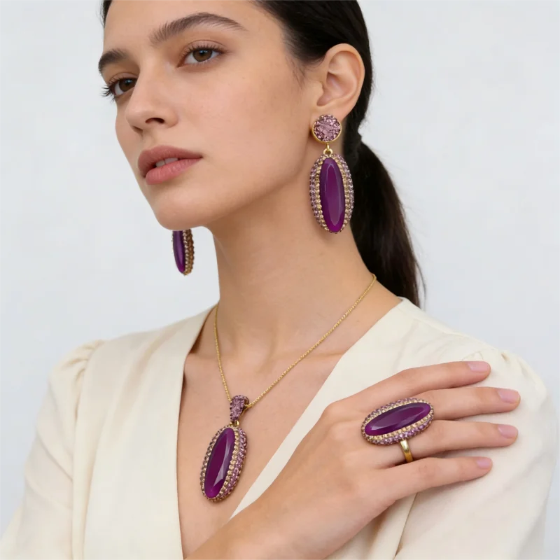 Oval Purple Crystal Amethyst Stable Gentle Vibration Boost Intuition Insight Clear Thinking Spiritual Gift
Oval Purple Crystal Amethyst Stable Gentle Vibration Boost Intuition Insight Clear Thinking Spiritual Gift