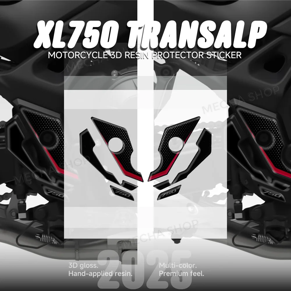 For XL750 Transalp 2022 2023 2024 Heel Protector 3D Stickers Motorcycle Accessories 3D Decal Kit
For XL750 Transalp 2022 2023 2024 Heel Protector 3D Stickers Motorcycle Accessories 3D Decal Kit