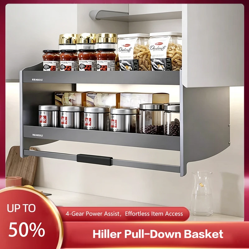 Premium Easy Access Heavy Duty Under Cabinet Pull Down Lift Up Double Layer Large Basket Organizer For Spices And Utensils
Premium Easy Access Heavy Duty Under Cabinet Pull Down Lift Up Double Layer Large Basket Organizer For Spices And Utensils