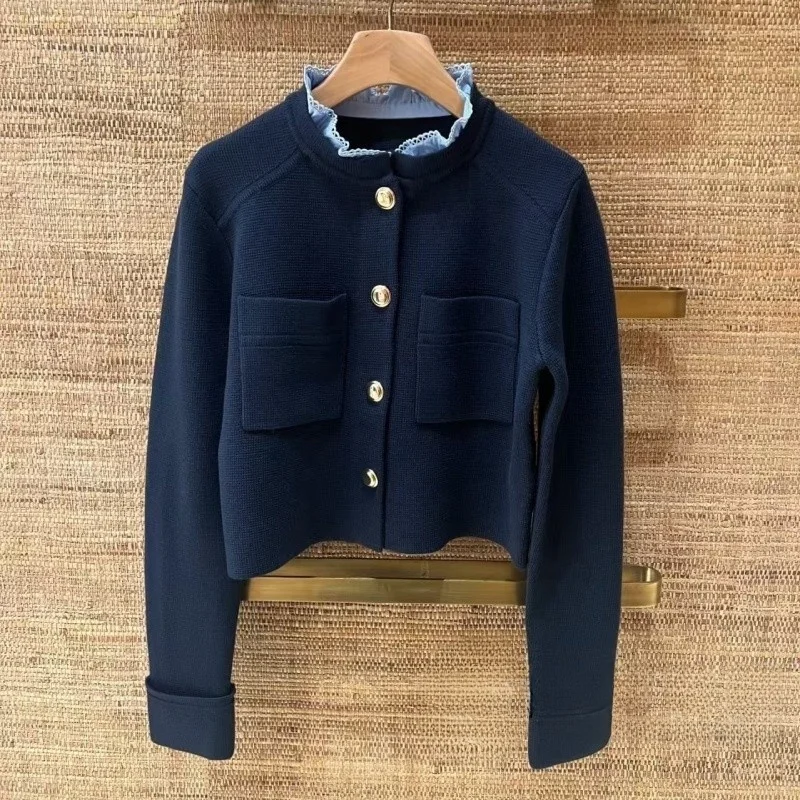 Ele Detachable Lace Collar Knitted Cardigan Women's Faion Spring Autumn Season Long Sve Regular Fit Color
Ele Detachable Lace Collar Knitted Cardigan Women's Faion Spring Autumn Season Long Sve Regular Fit Color