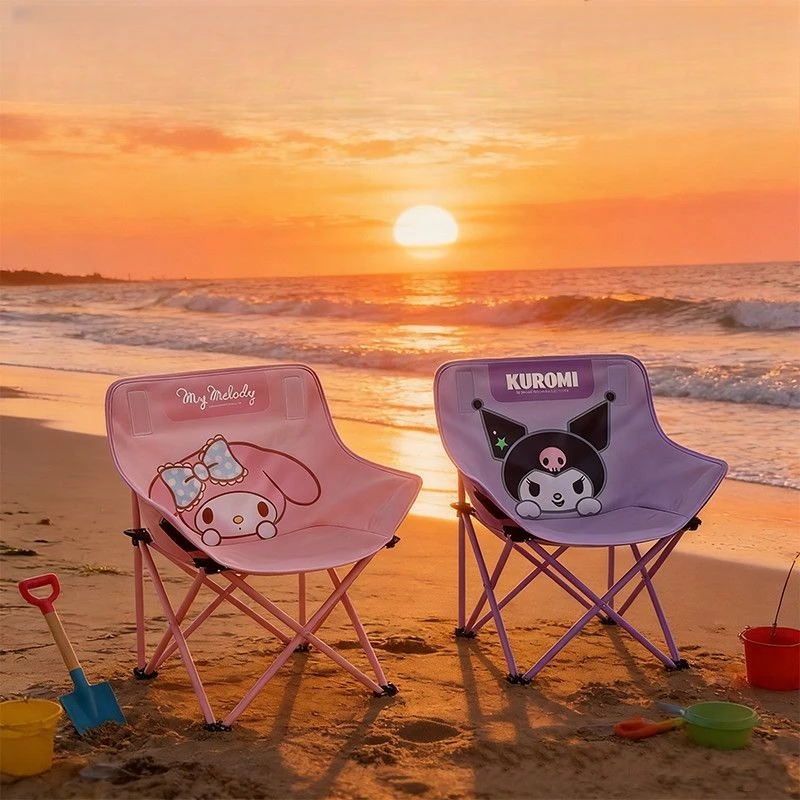 Anime Cartoon Kawaii KT Melody Cinnamoroll Moon Chair Camping Outdoor Fold Portable Beach Picnic Lounge Chair Strong Gift Sanrio
Anime Cartoon Kawaii KT Melody Cinnamoroll Moon Chair Camping Outdoor Fold Portable Beach Picnic Lounge Chair Strong Gift Sanrio