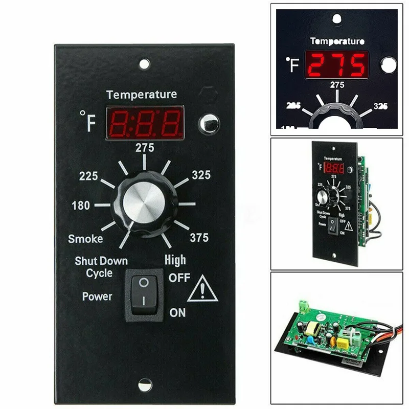 Grill wood pellet temperature controller compatible with TRAEGERGRILLS new PID program BBQ oven
Grill wood pellet temperature controller compatible with TRAEGERGRILLS new PID program BBQ oven