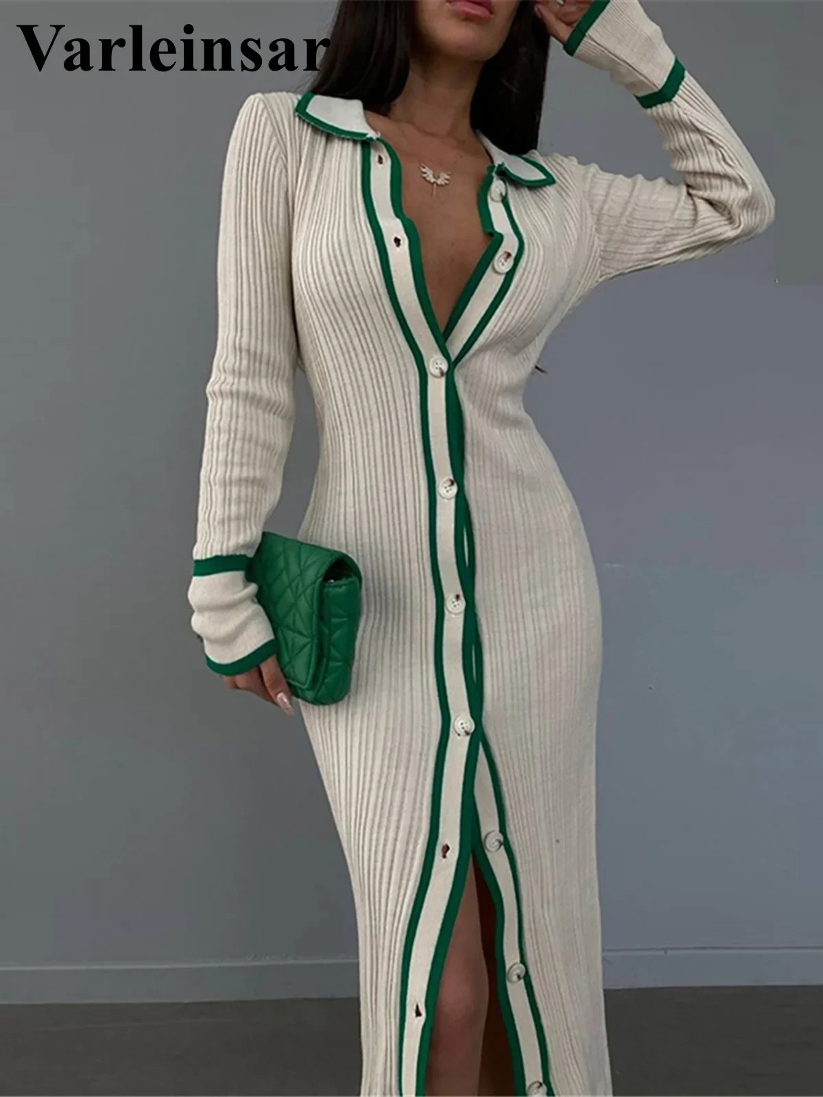 New Sexy Long Sleeve V Neck Crochet Knitted Tunic Beach Cover Up Cover-ups Beach Dress Beach Wear Beachwear Female Women V5055
New Sexy Long Sleeve V Neck Crochet Knitted Tunic Beach Cover Up Cover-ups Beach Dress Beach Wear Beachwear Female Women V5055