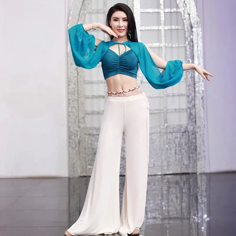 Belly Dance Costumes Set for Women Belly Dancing Exercise Clothing Long Sleeves Top+trouser Oriental Dance Clothing Suit Outfit
Belly Dance Costumes Set for Women Belly Dancing Exercise Clothing Long Sleeves Top+trouser Oriental Dance Clothing Suit Outfit