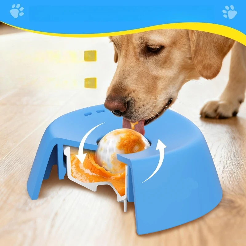 Dog Liquid Licking Bowl Pet Slow Food Non-slip Ball Dog Licking Bowl Dog Feeders Liquid Treats Pet Slow Feeder Bowl Pet Products
Dog Liquid Licking Bowl Pet Slow Food Non-slip Ball Dog Licking Bowl Dog Feeders Liquid Treats Pet Slow Feeder Bowl Pet Products
