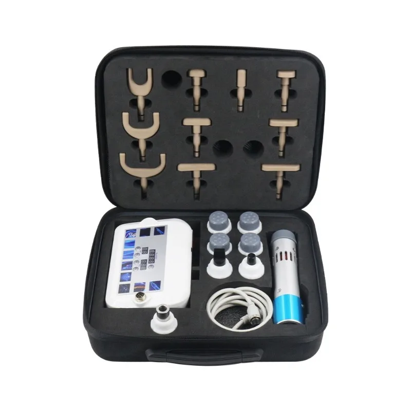 Shock Wave Physiotherapy Instrument 2-in-1 Electromagnetic Massage Chiropractic Gun Extracorporeal Shock Wave Spine Massage Gun
Shock Wave Physiotherapy Instrument 2-in-1 Electromagnetic Massage Chiropractic Gun Extracorporeal Shock Wave Spine Massage Gun