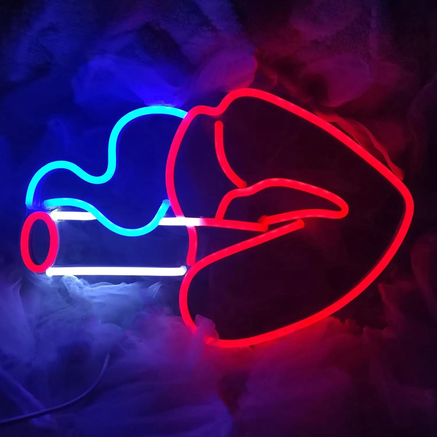 Red Blue WhiteNeon Signs LED Neon Light Sign Light Up Neon Signs Wall Decor for Game Room Bedroom Man Cave Bar Decor
Red Blue WhiteNeon Signs LED Neon Light Sign Light Up Neon Signs Wall Decor for Game Room Bedroom Man Cave Bar Decor