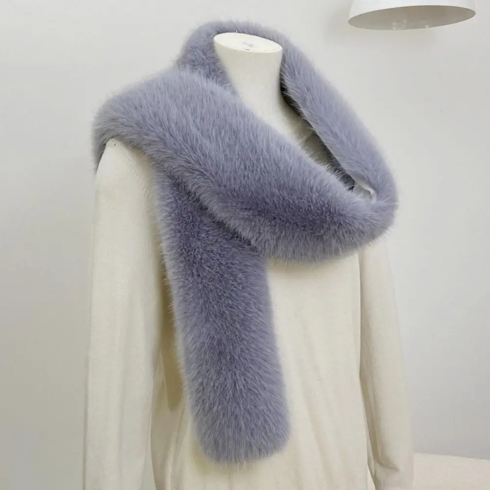 Vintage 180cm Fake Fur Long Scarf Thick Soft Winter Fluffy Scarf Fur Decor Luxury Wraps Shawl Party
Vintage 180cm Fake Fur Long Scarf Thick Soft Winter Fluffy Scarf Fur Decor Luxury Wraps Shawl Party