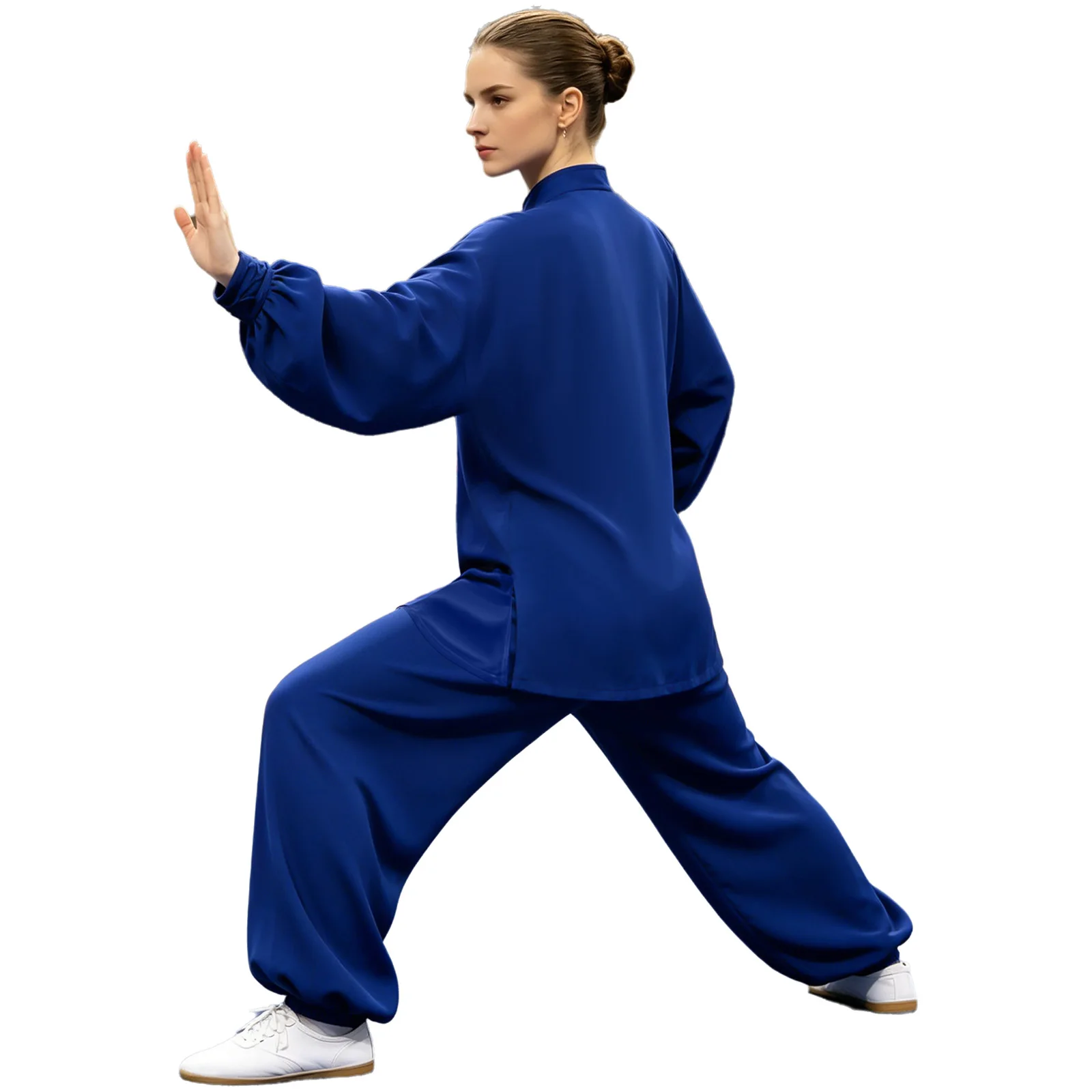 Unisex Womens Men Tai Chi Uniform Mandarin Collar Long Sleeve Shirt And Long Pants for Kung Fu Martial Art Performance Tang Suit
Unisex Womens Men Tai Chi Uniform Mandarin Collar Long Sleeve Shirt And Long Pants for Kung Fu Martial Art Performance Tang Suit