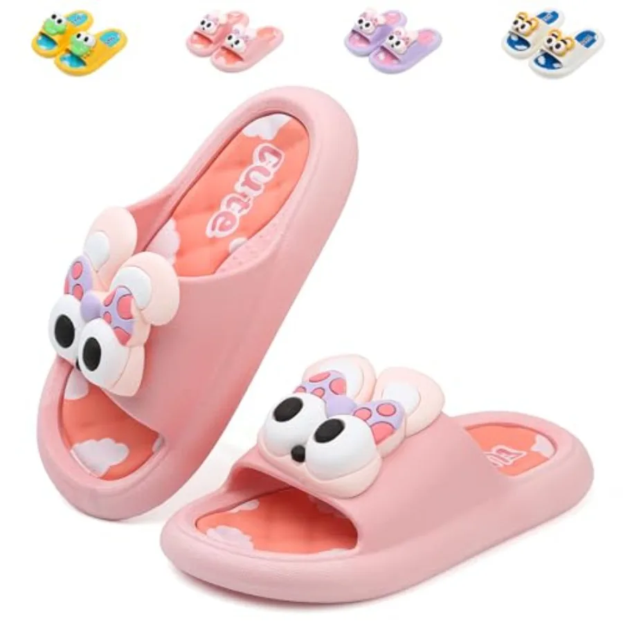 Slide Sandals, Boys Girls Water Shoes Cute Slippers for Beach Pool Toddler/Little Kid
Slide Sandals, Boys Girls Water Shoes Cute Slippers for Beach Pool Toddler/Little Kid