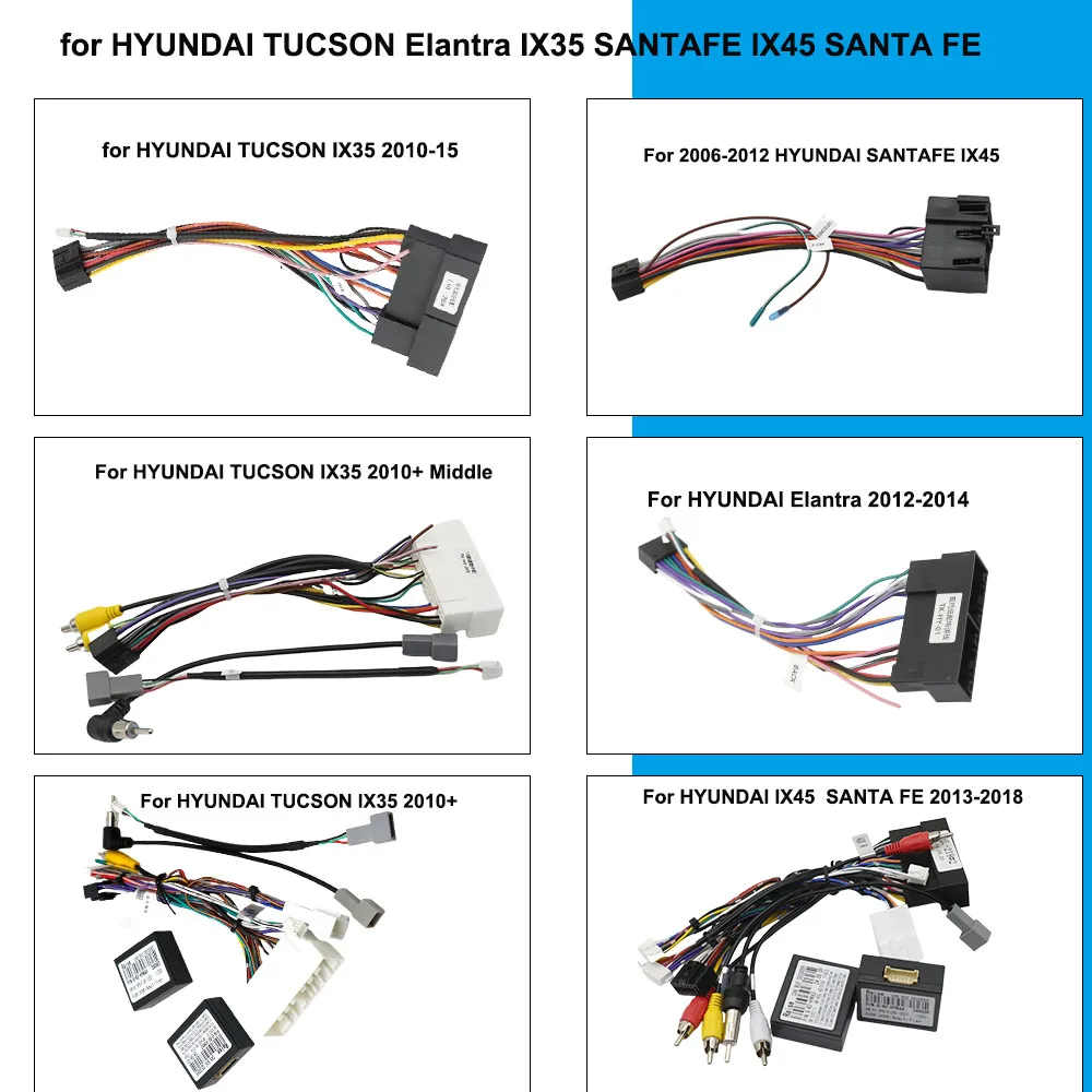 Для HYUNDAI TUCSON Elantra IX35 SANTA FE IX45 SANTA FE автомобильный радиоприемник DVD GPS радио адаптер жгут проводов кабели
Для HYUNDAI TUCSON Elantra IX35 SANTA FE IX45 SANTA FE автомобильный радиоприемник DVD GPS радио адаптер жгут проводов кабели