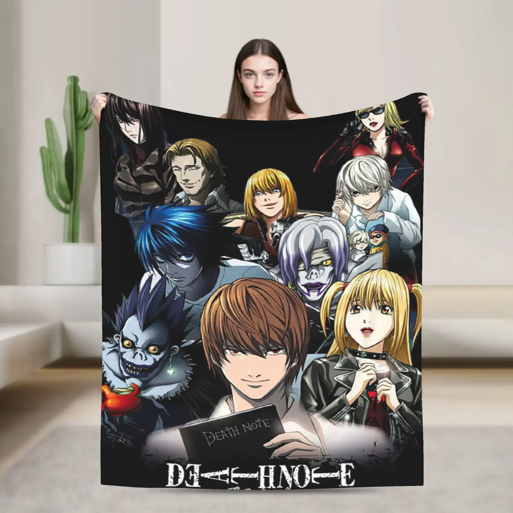 Death Note Manga Anime TV Show Poster Blanket Soft Flannel Plush Throw Blanket for Bedroom Bedspread Cover
Death Note Manga Anime TV Show Poster Blanket Soft Flannel Plush Throw Blanket for Bedroom Bedspread Cover