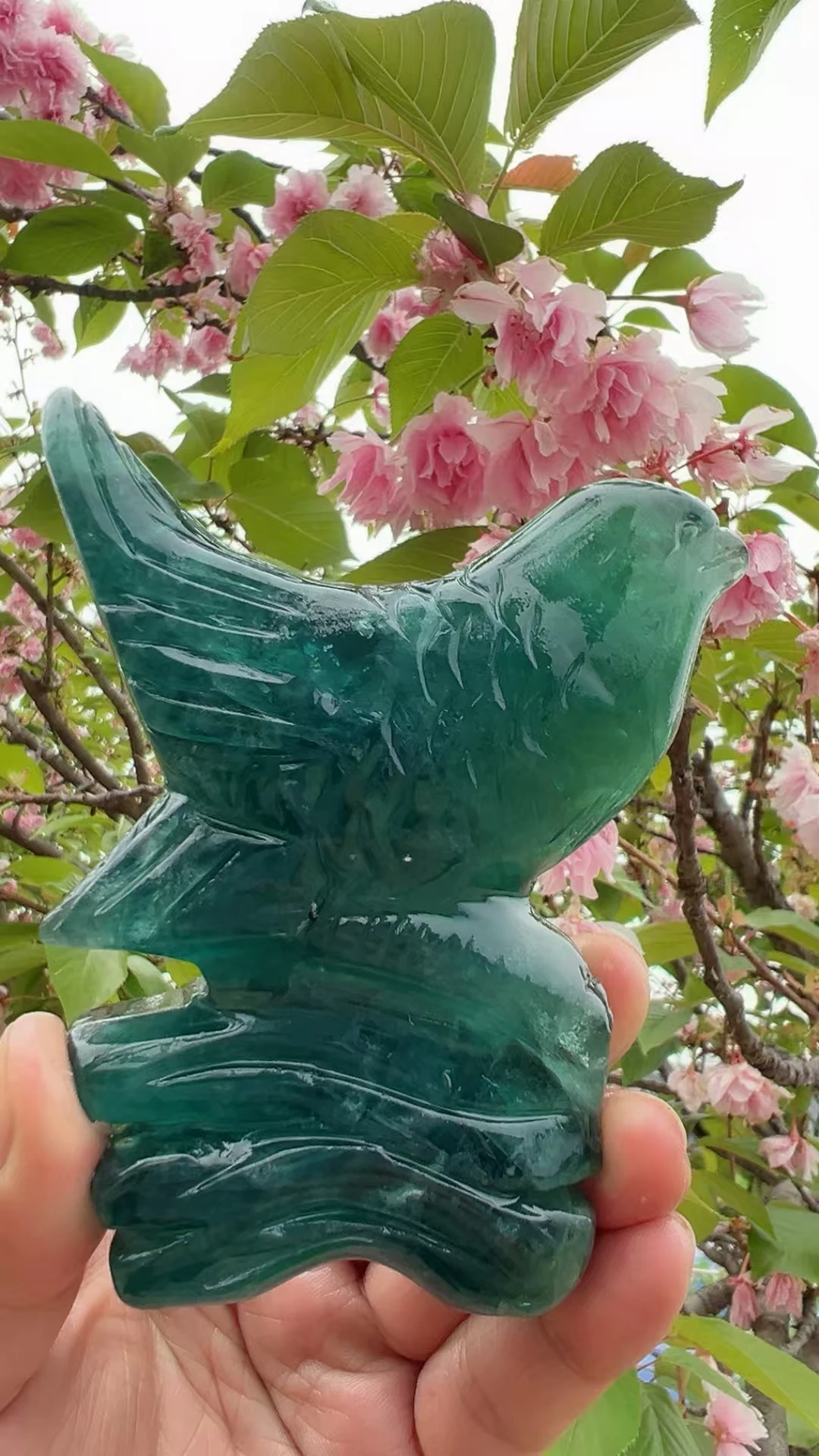 Natural Fluorite Raven Carved Gemstone Animal Figurine Crafts Healing Crystal home decoration Gifts
Natural Fluorite Raven Carved Gemstone Animal Figurine Crafts Healing Crystal home decoration Gifts
