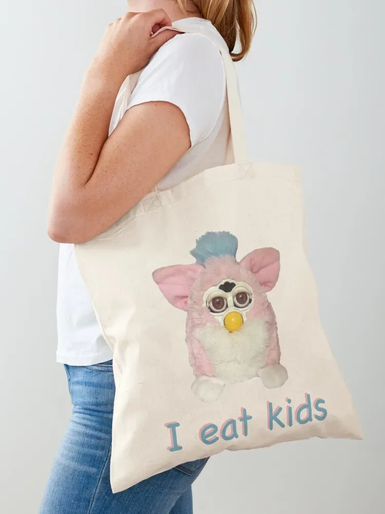 Furby I eat kids Tote Bag hand bag ladies Woman shopper bag tote screen
Furby I eat kids Tote Bag hand bag ladies Woman shopper bag tote screen