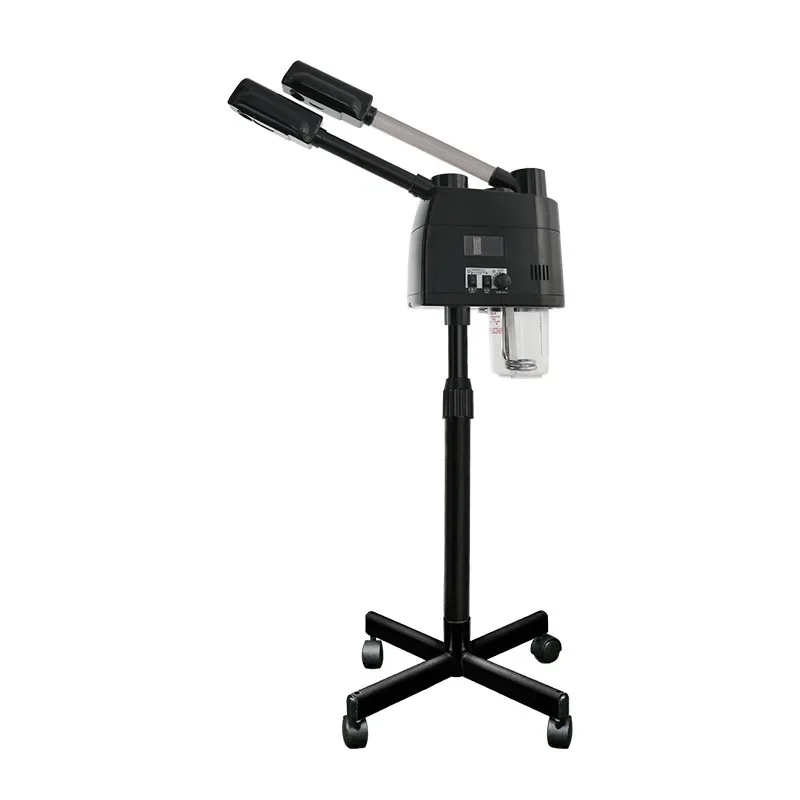 Black double-tube hot and cold spray machine, beauty salon adjustable face steamer, household facial spray hydration instrument
Black double-tube hot and cold spray machine, beauty salon adjustable face steamer, household facial spray hydration instrument