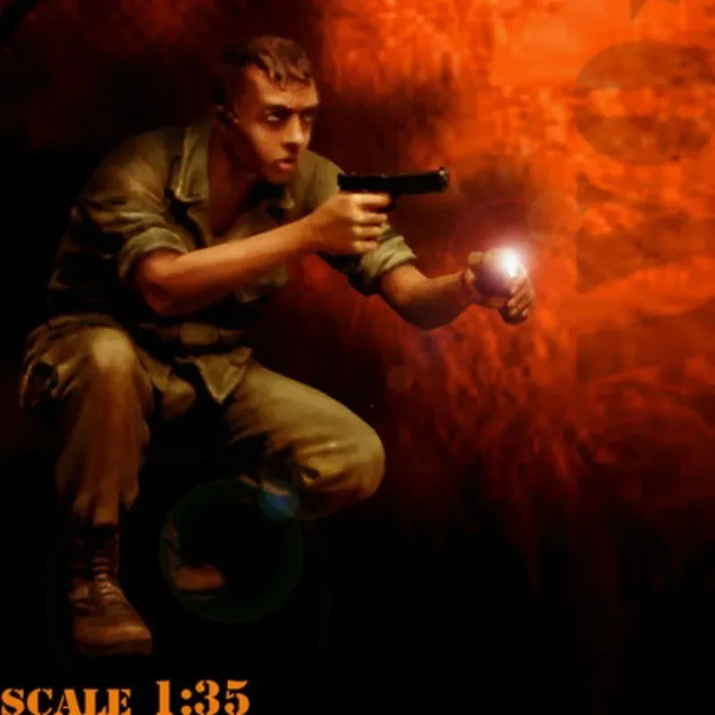 1/35 Scale Resin Figure Model Building Kits Historical Military Miniature Hobby Toy Us Soldier 1 Person Unassembled Unpainted
1/35 Scale Resin Figure Model Building Kits Historical Military Miniature Hobby Toy Us Soldier 1 Person Unassembled Unpainted