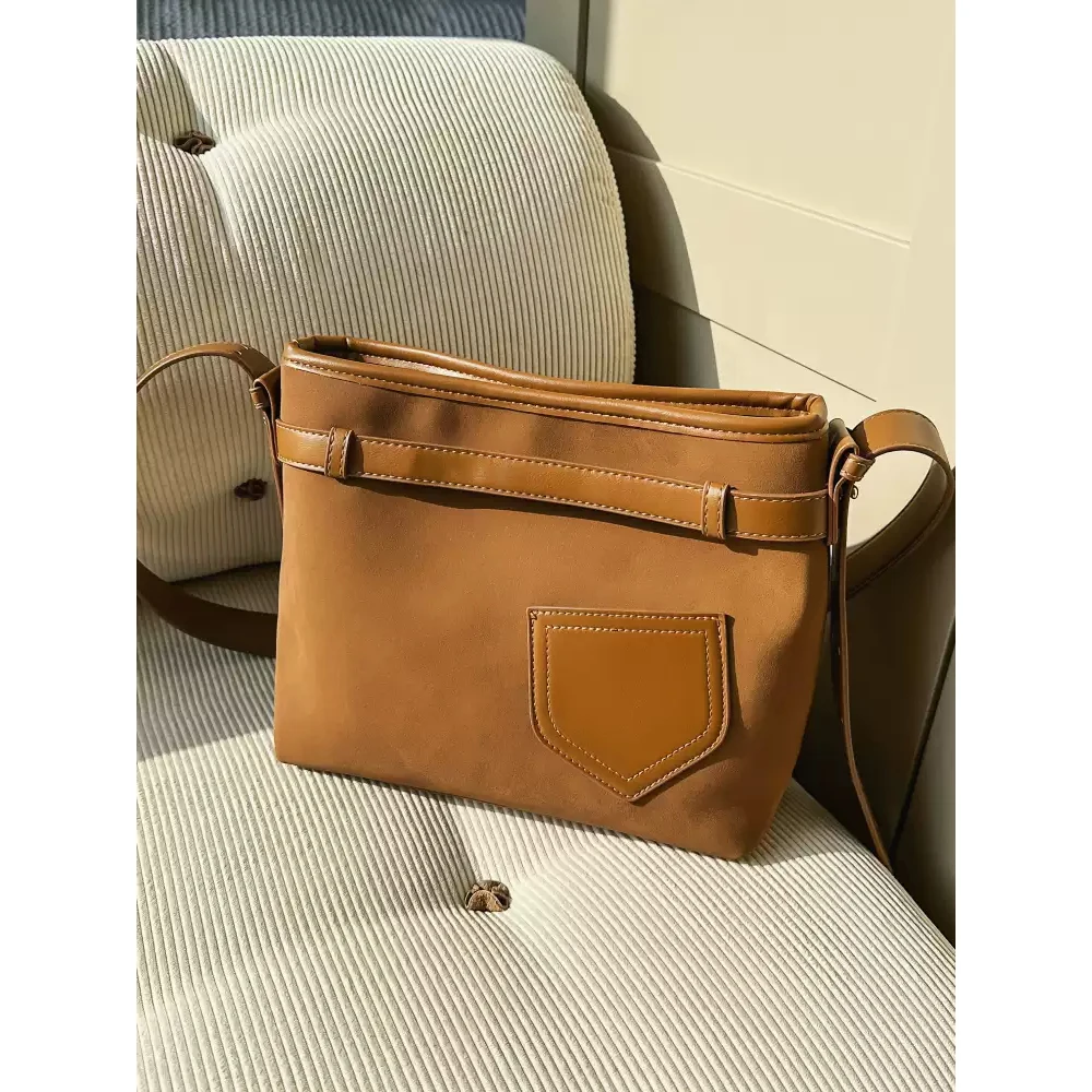 Women Casual Crossbody Bag Simple Solid Large Capacity Buckle Messenger Bags Versatile All-Match Commuter Shoulder Packs
Women Casual Crossbody Bag Simple Solid Large Capacity Buckle Messenger Bags Versatile All-Match Commuter Shoulder Packs