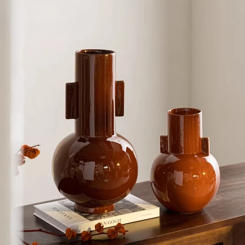 Керамическая ваза в стиле Ваби-Саби ручной работы, настольный декор, эстетика династии Сун, украшение для дома, для цветочных композиций
Керамическая ваза в стиле Ваби-Саби ручной работы, настольный декор, эстетика династии Сун, украшение для дома, для цветочных композиций