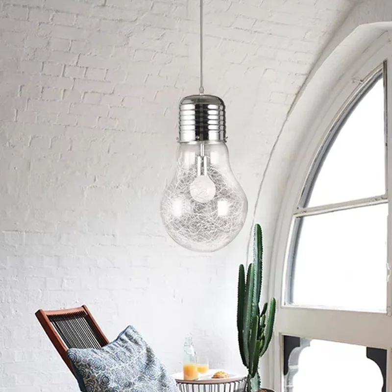 Creative personality pendant lights iron glass big bulb vintage lamp bar Russian warehouse 300mm * 450mm large pendant lamps
Creative personality pendant lights iron glass big bulb vintage lamp bar Russian warehouse 300mm * 450mm large pendant lamps