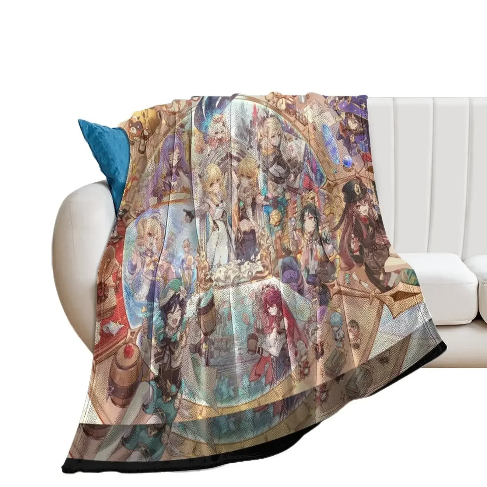 Round Table Dinner Artwork- Genshin Impact All Character in One Artwork Throw Blanket Plaid Warm Blankets
Round Table Dinner Artwork- Genshin Impact All Character in One Artwork Throw Blanket Plaid Warm Blankets