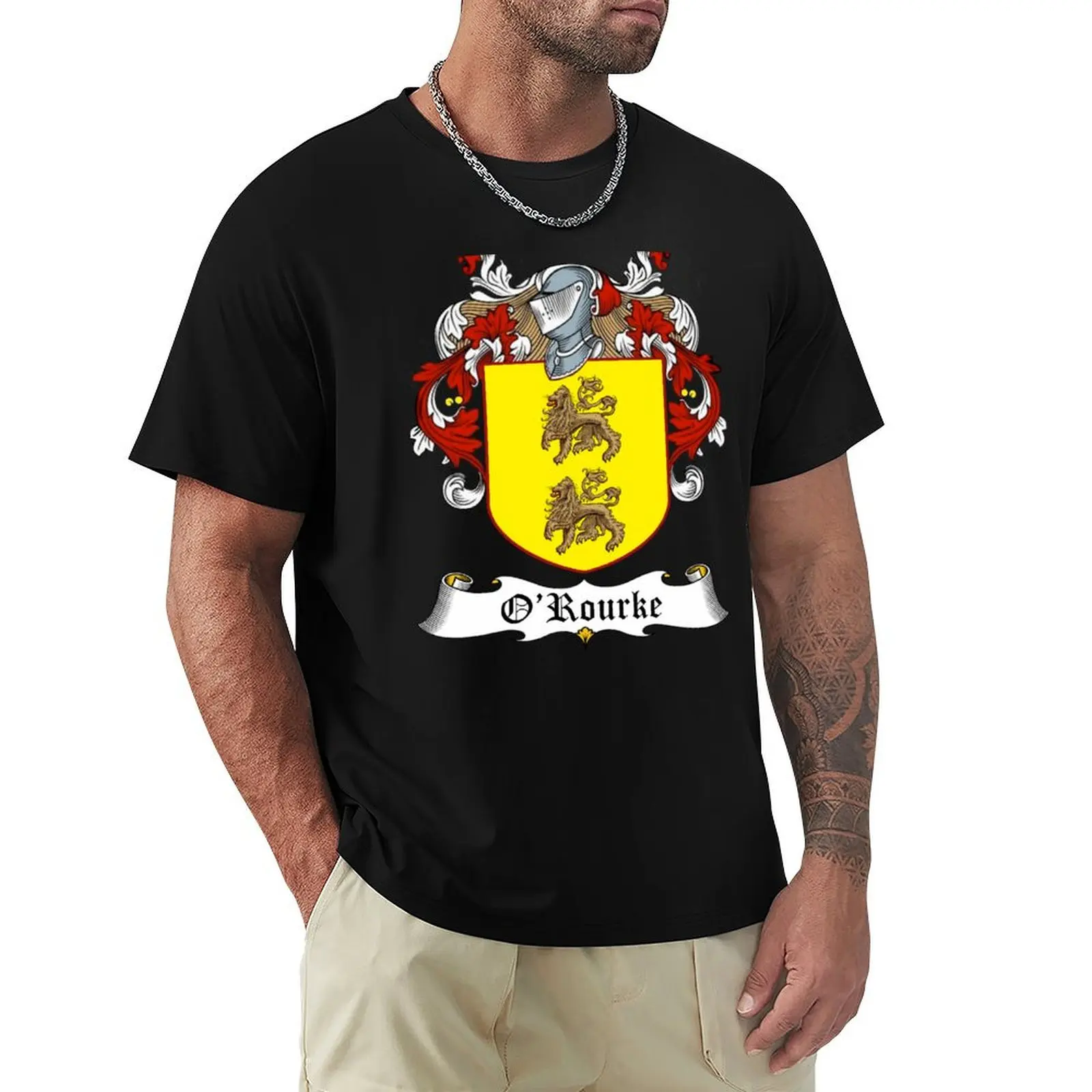 O'ROURKE FAMILY CREST T-Shirt shirts graphic tees vintage graphic tee plain black t shirts men
O'ROURKE FAMILY CREST T-Shirt shirts graphic tees vintage graphic tee plain black t shirts men