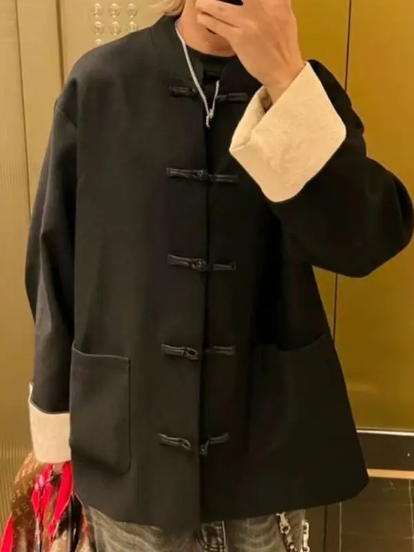 Extra Large 300 Pou Traditional Chinese Sle Tang Suit Jaet Loose Couple's Autumn Faion High-End Casual Wear for Men ...
Extra Large 300 Pou Traditional Chinese Sle Tang Suit Jaet Loose Couple's Autumn Faion High-End Casual Wear for Men ...