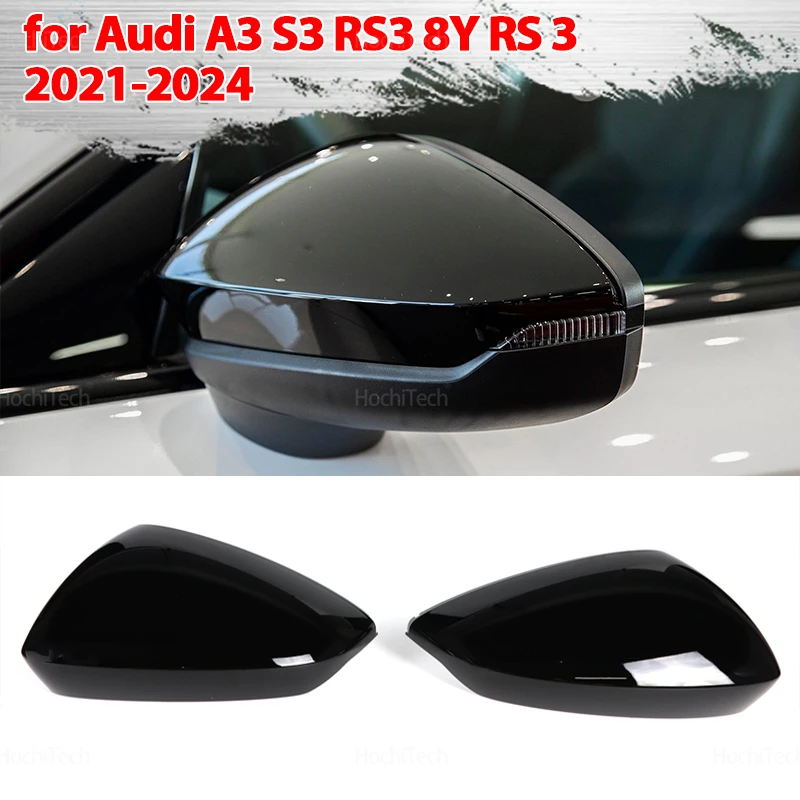 Car High Quality Carbon Fiber Look Black Rearview Side Mirror cover Caps for Audi A3 S3 RS3 8Y RS 3 2021 2022 2023 2024 
Car High Quality Carbon Fiber Look Black Rearview Side Mirror cover Caps for Audi A3 S3 RS3 8Y RS 3 2021 2022 2023 2024