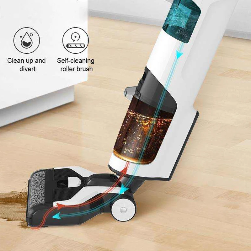 Handheld Wet and Dry All in One Cordless Vacuum Cleaner Rechargeable for Hard Floors
Handheld Wet and Dry All in One Cordless Vacuum Cleaner Rechargeable for Hard Floors