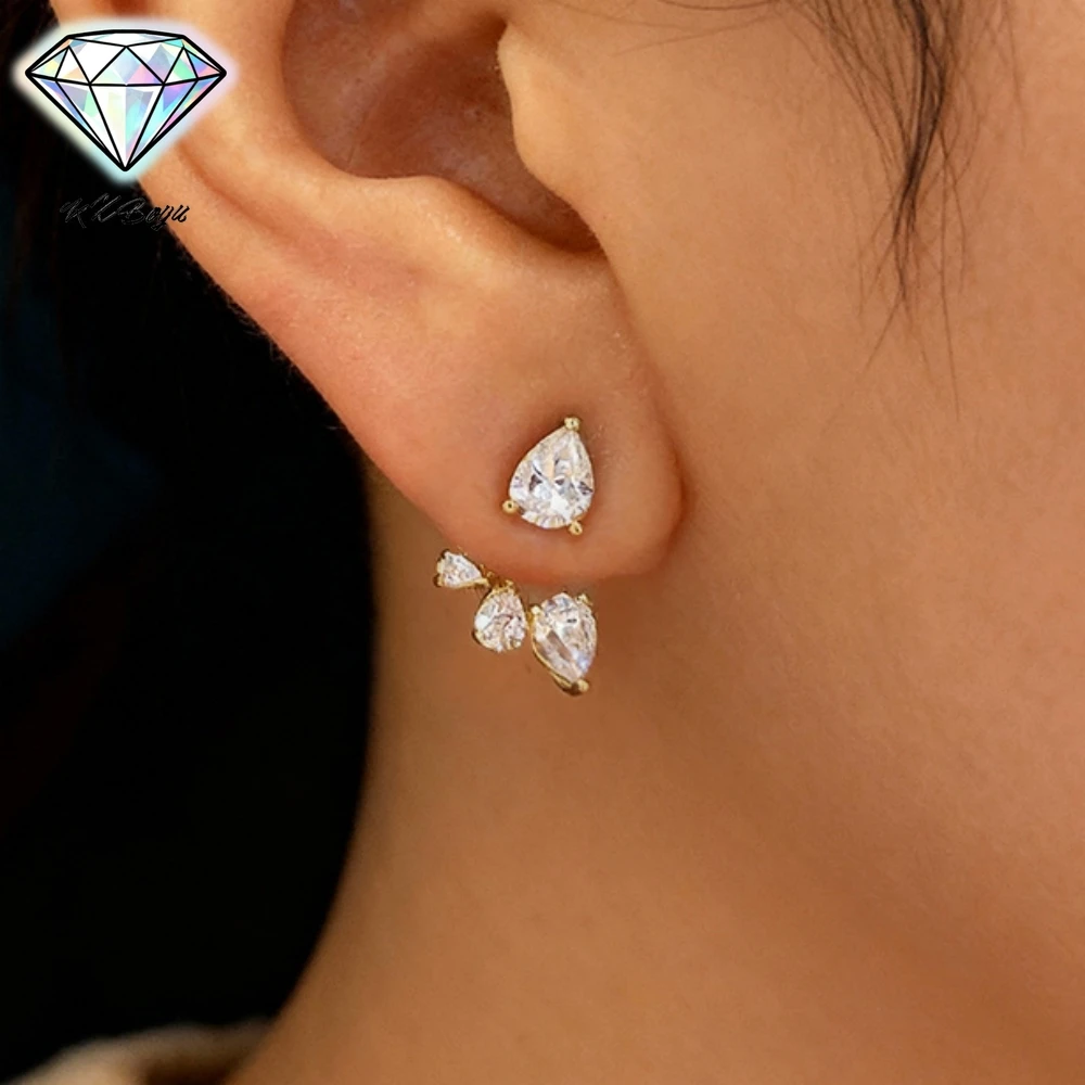 Серьги-поджаки с муассанитом груши/капли воды, стерлинговое серебро S925, серьги-гвоздики с бриллиантами спереди и сзади для женщин с сертификатом
Серьги-поджаки с муассанитом груши/капли воды, стерлинговое серебро S925, серьги-гвоздики с бриллиантами спереди и сзади для женщин с сертификатом