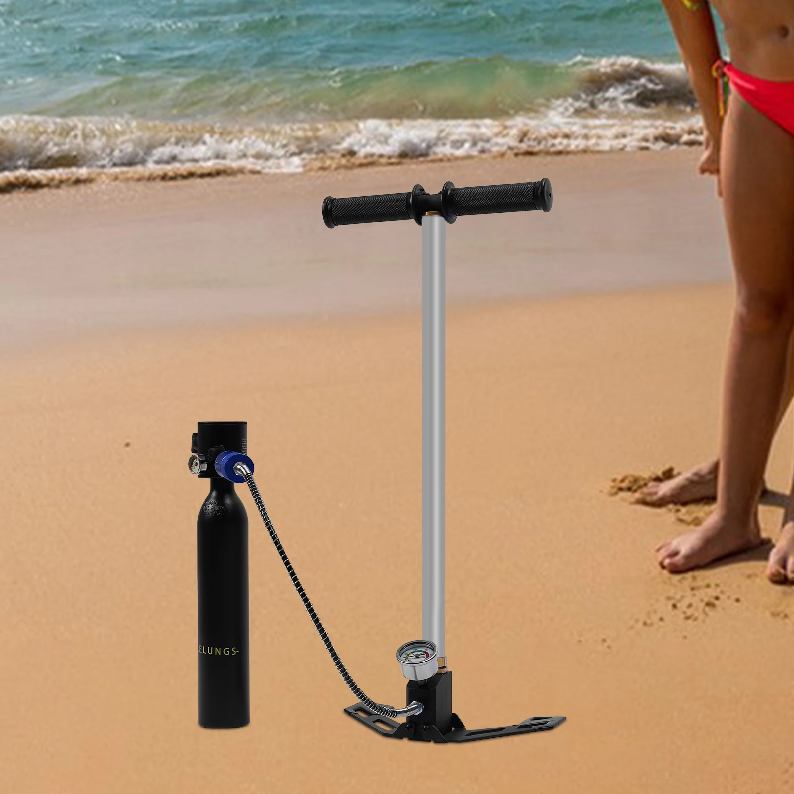 Воздушный бак 0,5 л с насосом высокого давления Манометр для труб высокого давления Большая емкость Высокая стабильность Отдельно стоящий
Воздушный бак 0,5 л с насосом высокого давления Манометр для труб высокого давления Большая емкость Высокая стабильность Отдельно стоящий