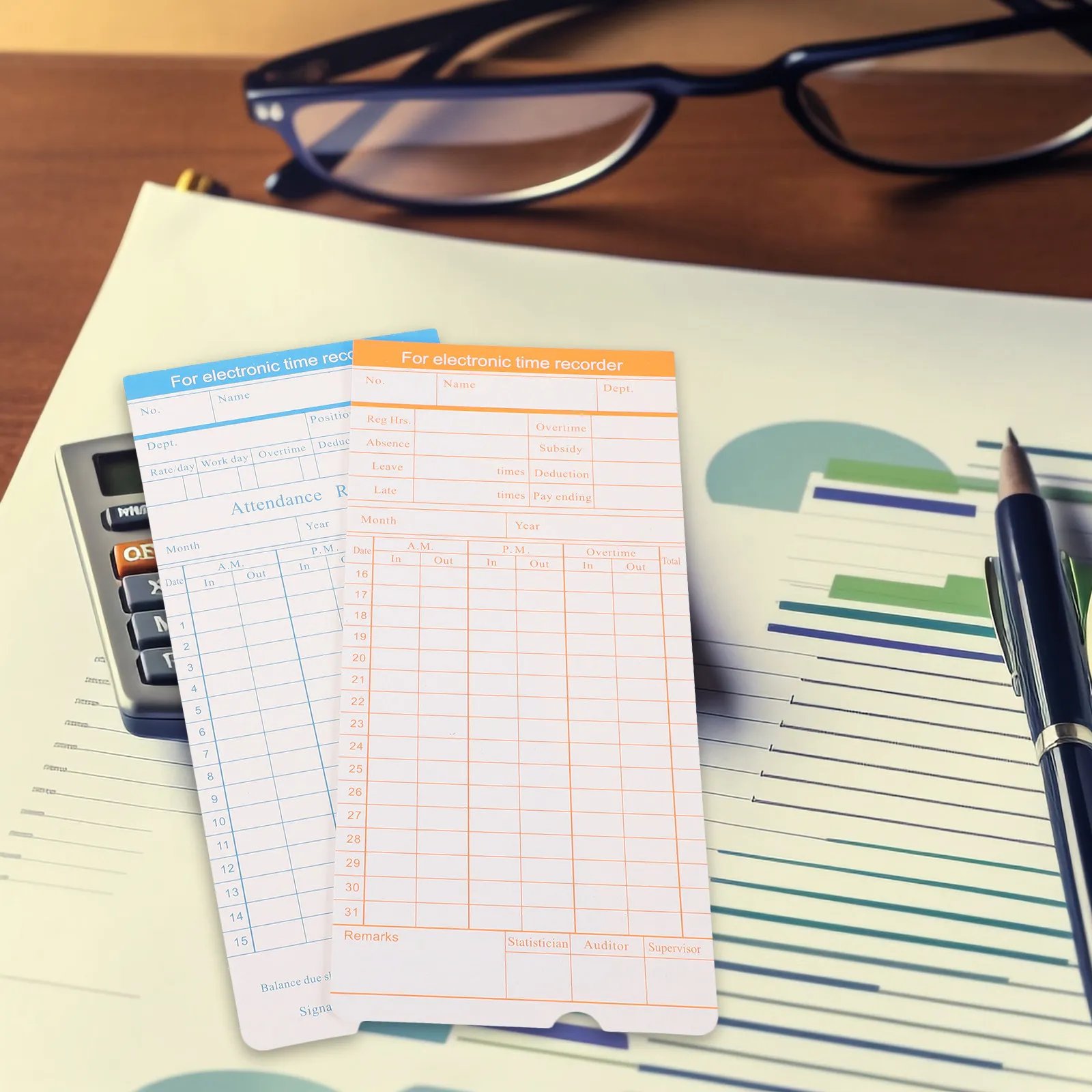 100 Sheets Time Cards Paper Double Sided English Edition Attendance Cards Office Supply Time Clock Sheets Weekly Monthly Use
100 Sheets Time Cards Paper Double Sided English Edition Attendance Cards Office Supply Time Clock Sheets Weekly Monthly Use