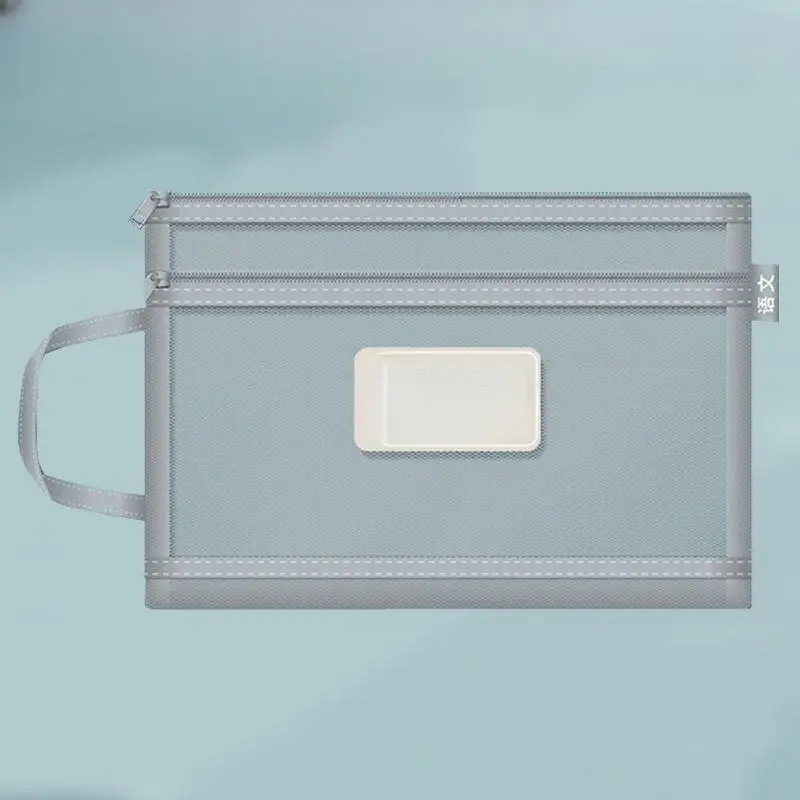 A4 File Storage Bag Zipper Style Double-layer Mesh Storage Bag Large Capacity Student Stationery Storage Bag Transparent Folder
A4 File Storage Bag Zipper Style Double-layer Mesh Storage Bag Large Capacity Student Stationery Storage Bag Transparent Folder
