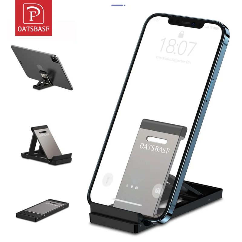 Oatsbasf Portable Desktop Phone Holder Non-slip Base For iPhone 12 13 Pro Max Xiaomi Tablet iPad Adjustable Foldable Phone Stand
Oatsbasf Portable Desktop Phone Holder Non-slip Base For iPhone 12 13 Pro Max Xiaomi Tablet iPad Adjustable Foldable Phone Stand