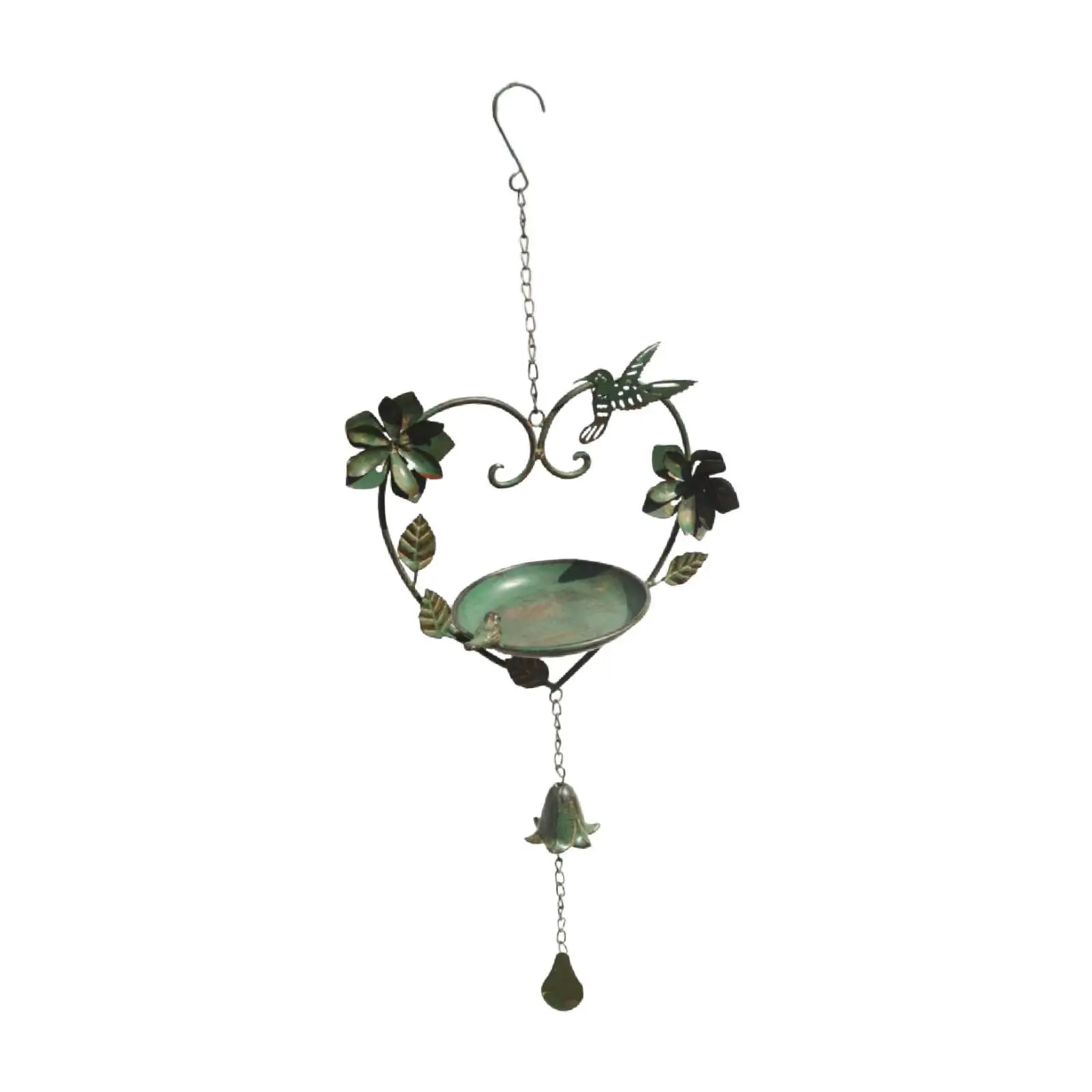 Hanging Bird Bath Metal Bird Feeder Housewarming Gift Birdfeeder Windchime
Hanging Bird Bath Metal Bird Feeder Housewarming Gift Birdfeeder Windchime