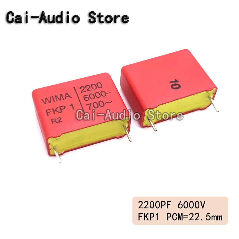 2PCS/5PCS/10PCS/Lot Brand NEW Germany WIMA FKP1 6000V 0.0022UF 6000V 222 0.0022UF Film Capacitor 6000V0.0022UF Pitch 22.5mm 10%
2PCS/5PCS/10PCS/Lot Brand NEW Germany WIMA FKP1 6000V 0.0022UF 6000V 222 0.0022UF Film Capacitor 6000V0.0022UF Pitch 22.5mm 10%