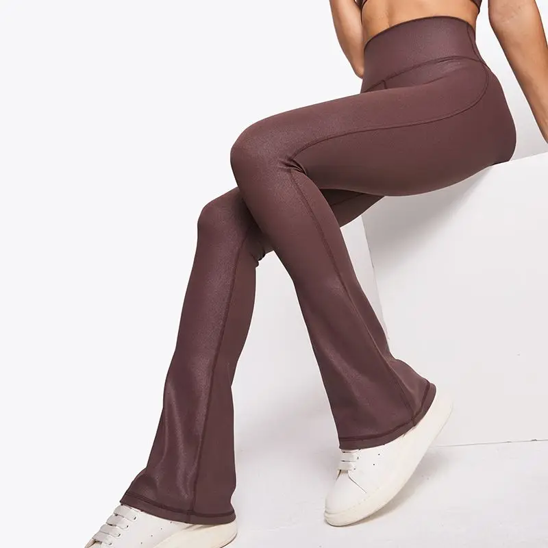 Extended zipper crotch glossy flared pants High waist women tight sexy skinny workout leggings
Extended zipper crotch glossy flared pants High waist women tight sexy skinny workout leggings