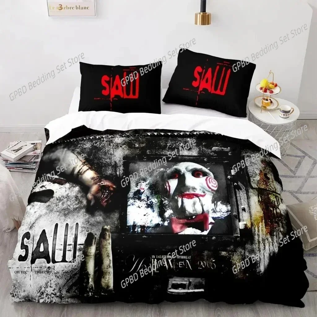 3D Print Chainsaw Fright Saw Bedding Set Single Twin Double Queen King Cal King Size Bed Linen Set
3D Print Chainsaw Fright Saw Bedding Set Single Twin Double Queen King Cal King Size Bed Linen Set