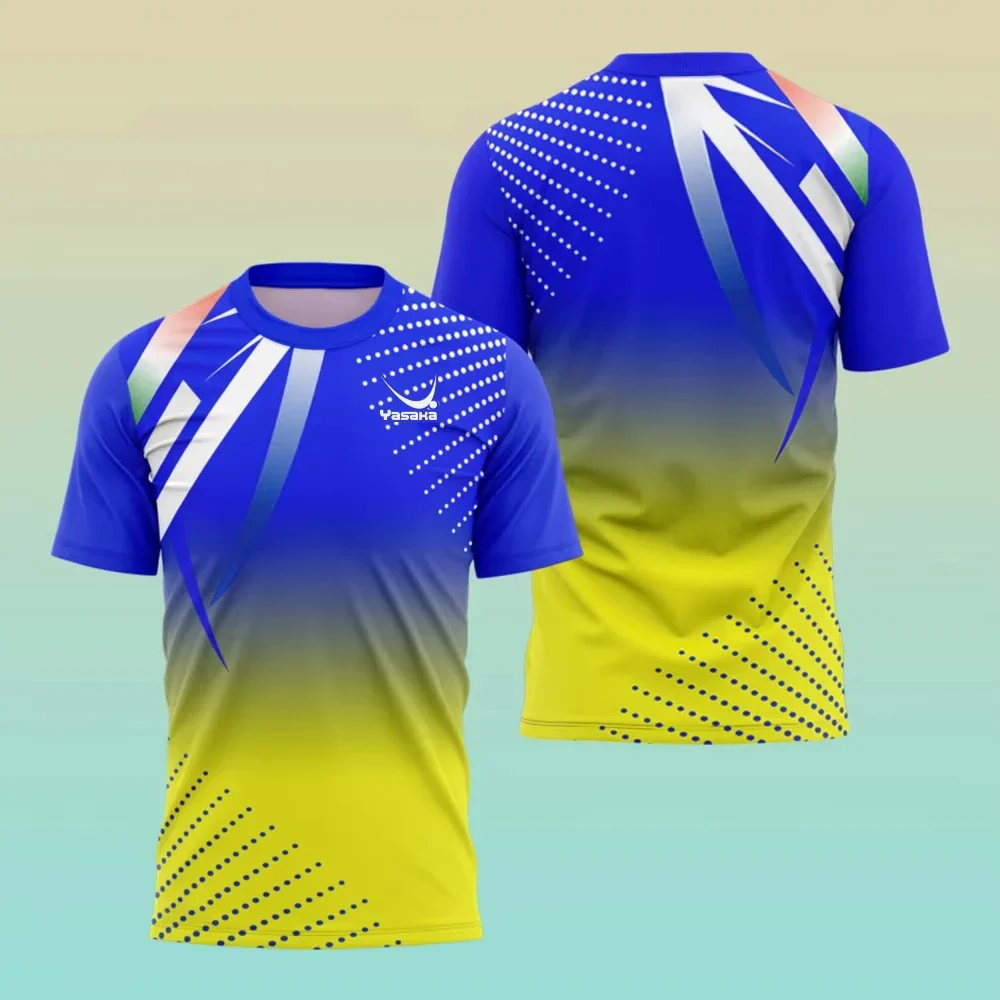 Fashion Table Tennis Training Shirt Summer Mens T Shirt Outdoor Tennis Uniforms Casual O Neck Short Sleeve Table Tennis Uniforms
Fashion Table Tennis Training Shirt Summer Mens T Shirt Outdoor Tennis Uniforms Casual O Neck Short Sleeve Table Tennis Uniforms