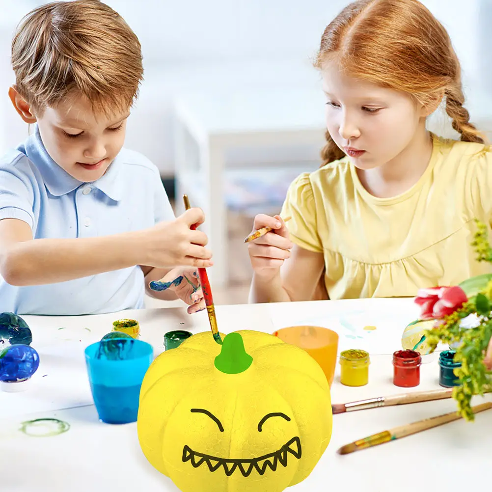 1Set DIY Pumpkin Mold Set High Quality Foam Simulation Pumpkin White Embryo Handmade Halloween Decorations Kids DIY Supplies
1Set DIY Pumpkin Mold Set High Quality Foam Simulation Pumpkin White Embryo Handmade Halloween Decorations Kids DIY Supplies