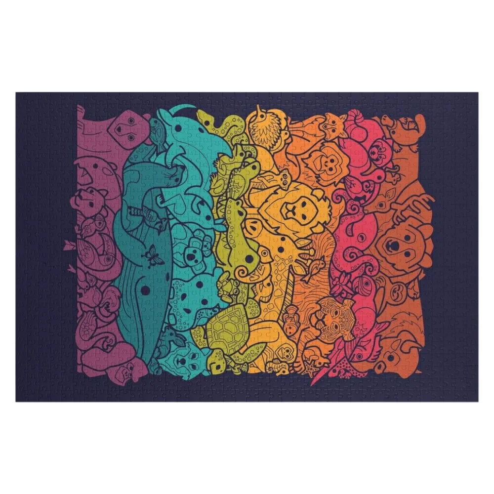 Animal Spectrum : Dark Jigsaw Puzzle Wooden Jigsaws For Adults Custom Kids Toy Wooden Name Custom Personalized Puzzle
Animal Spectrum : Dark Jigsaw Puzzle Wooden Jigsaws For Adults Custom Kids Toy Wooden Name Custom Personalized Puzzle