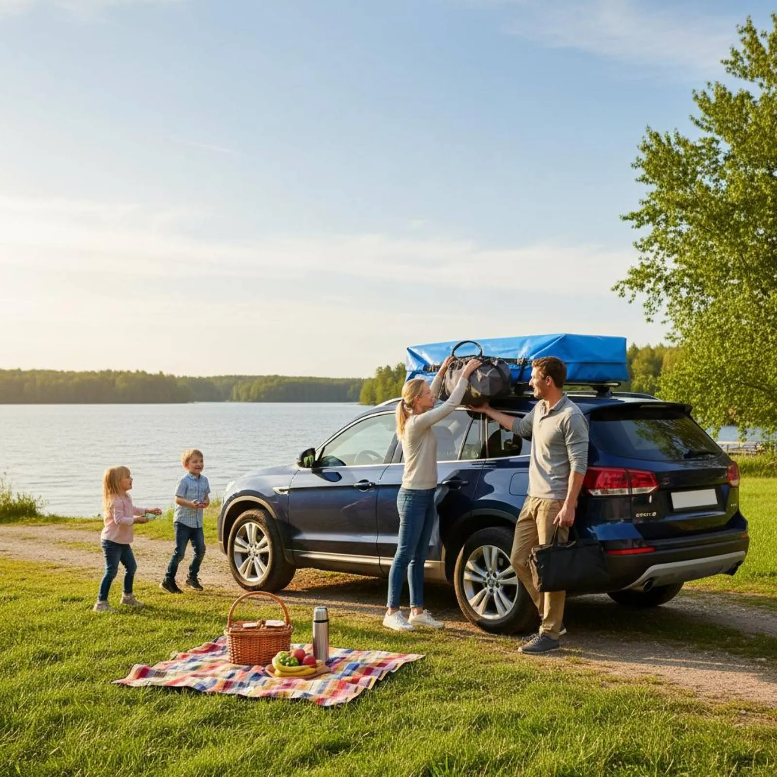 Waterproof Rooftop Luggage Bag Universal Fit Car Rooftop Cargo Bag Roof Top Cargo Carrier Easy to Install Vehicle Accessory
Waterproof Rooftop Luggage Bag Universal Fit Car Rooftop Cargo Bag Roof Top Cargo Carrier Easy to Install Vehicle Accessory