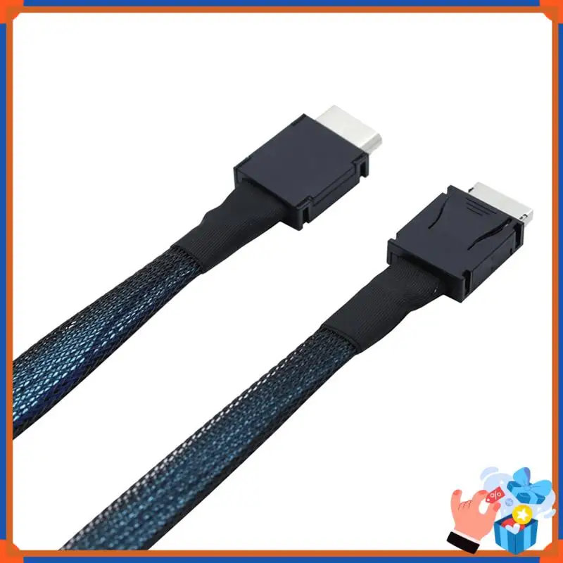 Компактный для Pcie Oculink SFF 8611 4I к Mini SAS SFF-8611 4I Серверный сверхскоростной удлинитель данных между мужчинами Передача данных
Компактный для Pcie Oculink SFF 8611 4I к Mini SAS SFF-8611 4I Серверный сверхскоростной удлинитель данных между мужчинами Передача данных