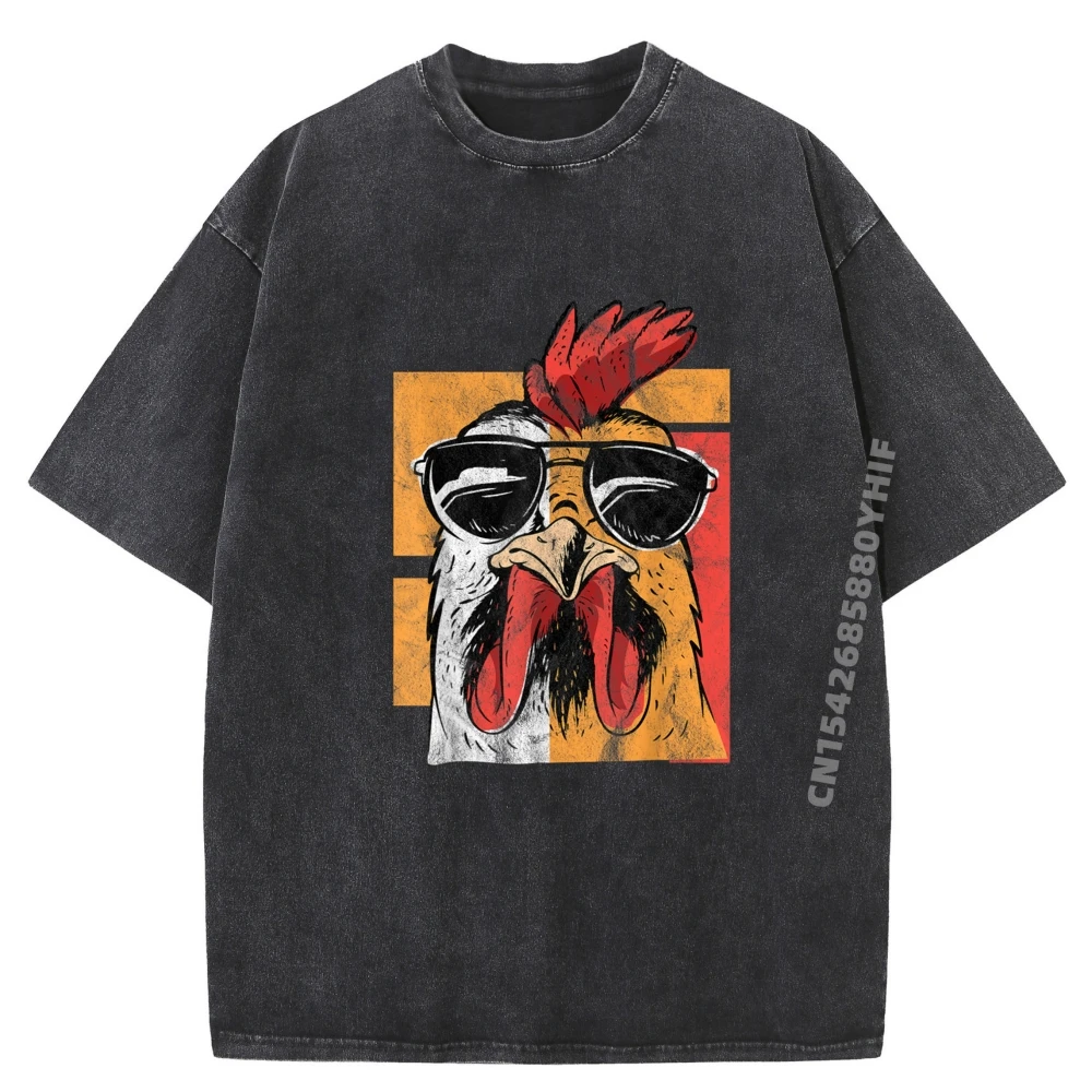 Cool Rooster Wearing Sunglasses Retro Vintage Chicken Tee T Shirts For Men Oversized T Shirt Men Loose Washed Shirt
Cool Rooster Wearing Sunglasses Retro Vintage Chicken Tee T Shirts For Men Oversized T Shirt Men Loose Washed Shirt