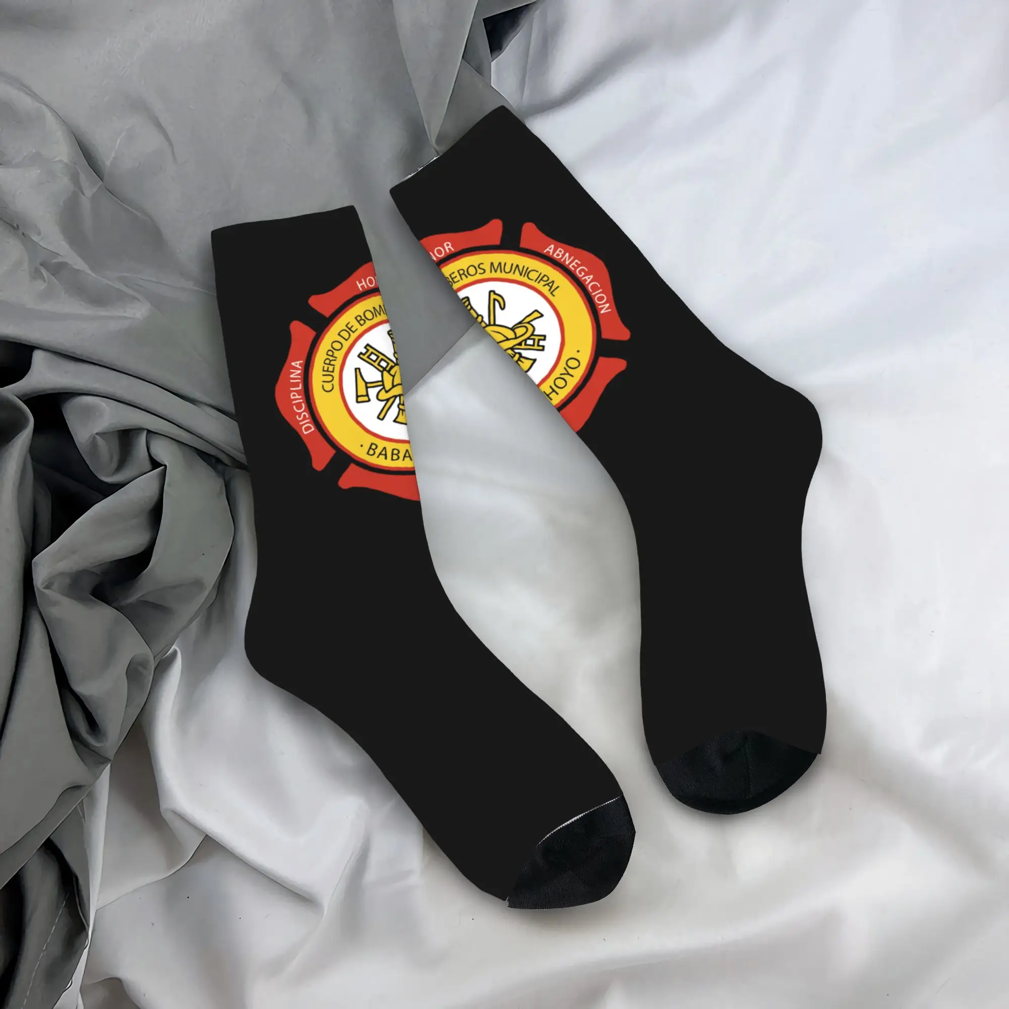 Custom Harajuku Bomberos Firefighter Socks Women Men Warm 3D Printed Fireman Fire Rescue Basketball Sports Socks
Custom Harajuku Bomberos Firefighter Socks Women Men Warm 3D Printed Fireman Fire Rescue Basketball Sports Socks