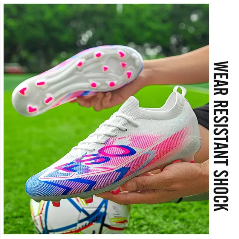 Indoor Court Futsal Football Shoes Soft Flat Sole Breathable Wearproof Non Slip Daily Athletic Training Casual Boots
Indoor Court Futsal Football Shoes Soft Flat Sole Breathable Wearproof Non Slip Daily Athletic Training Casual Boots