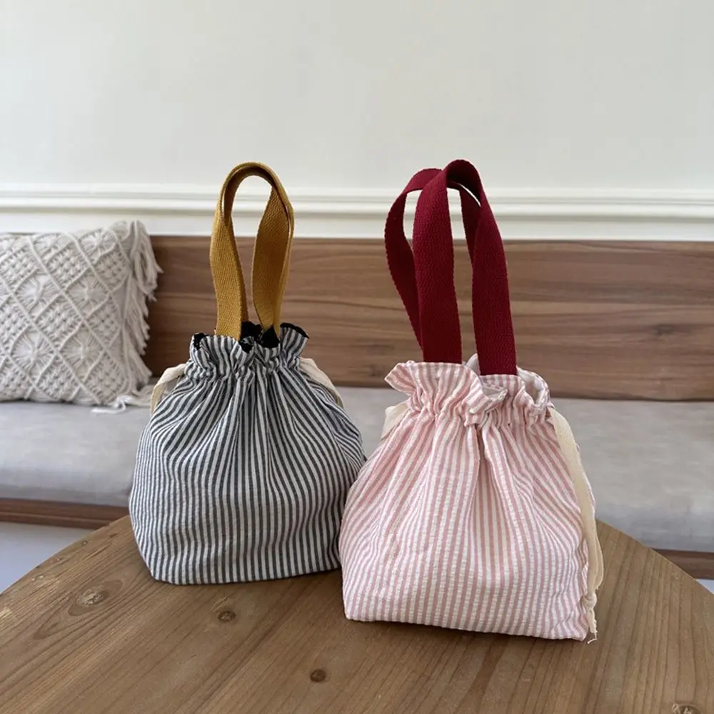 Top Handle Drawstring Organizer Bag Stripes Portable Cosmetic Storage Pouch Reusable Convenient Handheld Coin Purse Picnic
Top Handle Drawstring Organizer Bag Stripes Portable Cosmetic Storage Pouch Reusable Convenient Handheld Coin Purse Picnic