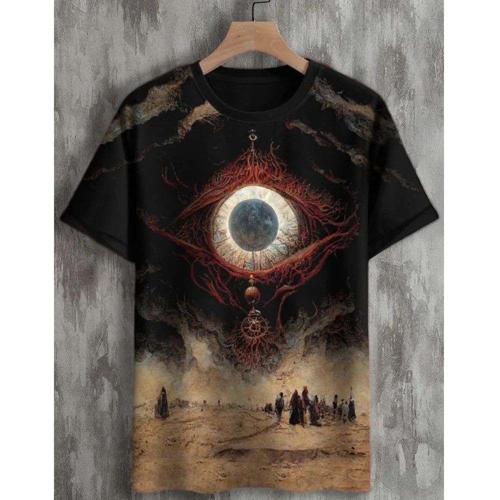 Men's T-Shirt Trend Fashion Street T-Shirt Hip-Hop Loose Short Sleeved Summer T Shirt For Men Clothing Casual Fashion Top Tee
Men's T-Shirt Trend Fashion Street T-Shirt Hip-Hop Loose Short Sleeved Summer T Shirt For Men Clothing Casual Fashion Top Tee