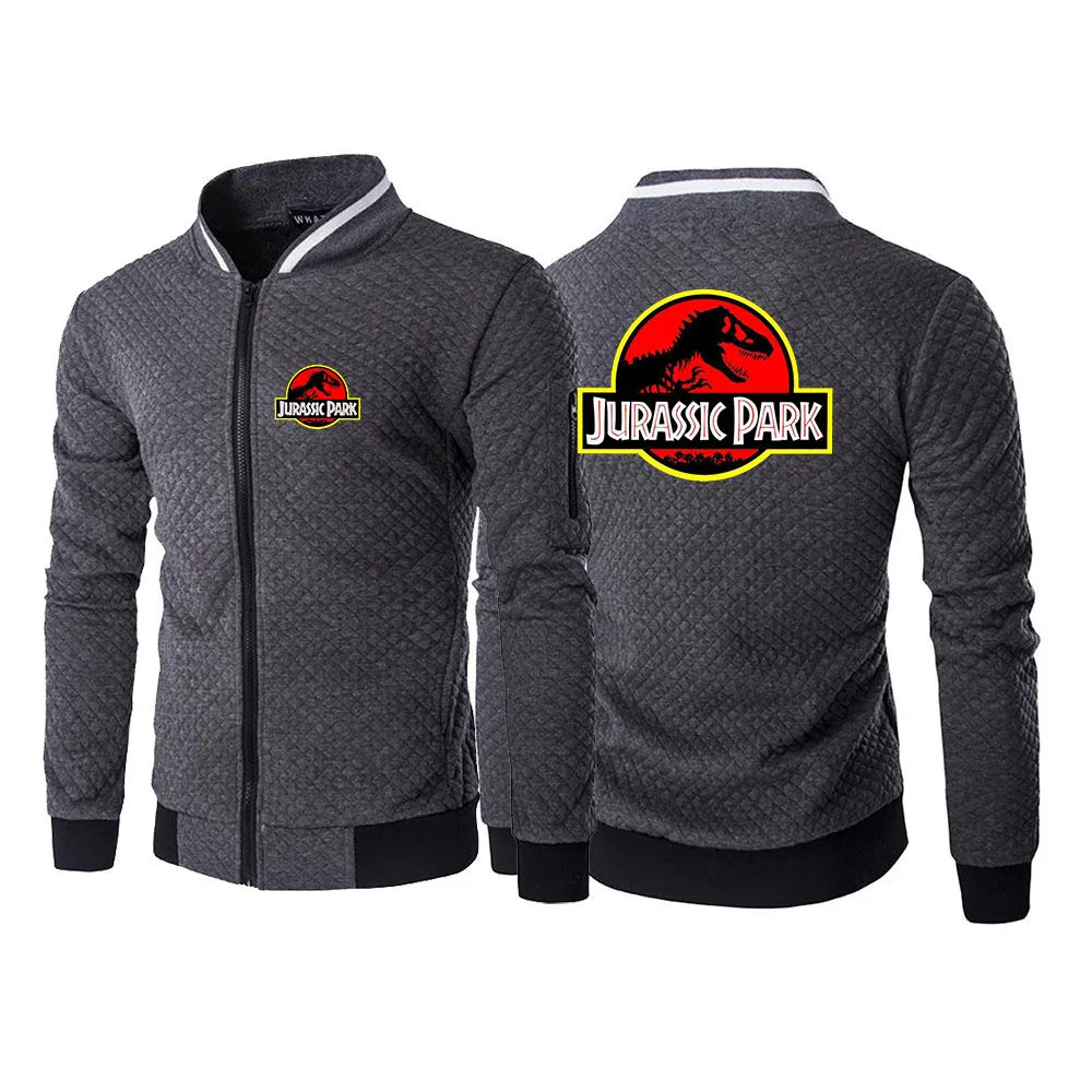 2025 Slim Leisure Hoodies Spring And Autumn Round Neck Zipper Jacket Man's Jurassic Park Logo Print Fashion Windproof Coat
2025 Slim Leisure Hoodies Spring And Autumn Round Neck Zipper Jacket Man's Jurassic Park Logo Print Fashion Windproof Coat